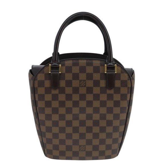 LOUIS VUITTON Damier Ebene Thaliasaw Hand Bag N51284 LV Auth 91558 - Picture 2 of 16